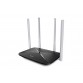 Router wireless Mercusys AC12 , Dual Band , 1200 Mbps , Negru